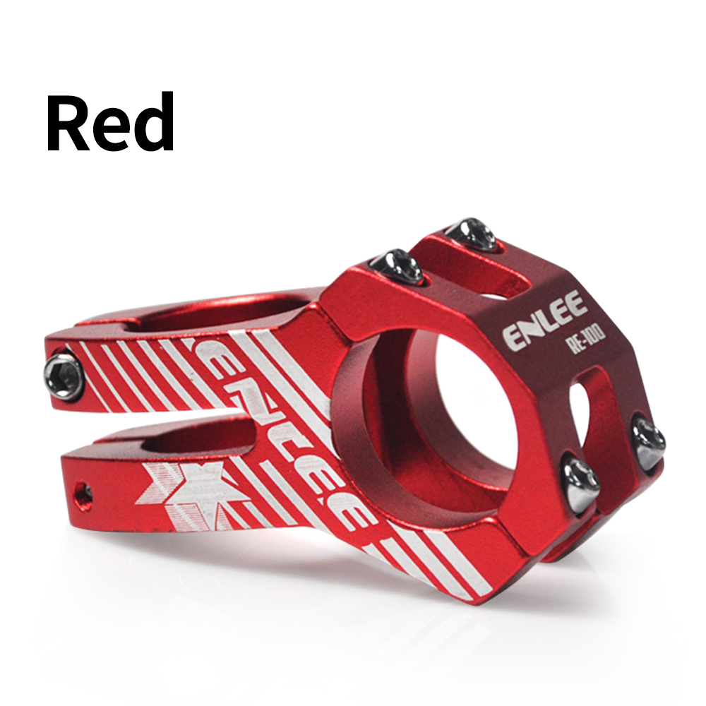 ENLEE Stelo Manubrio Corto Bici 31,8mm 45mm Lega Alluminio 1-1/8" Bici Strada - Foto 14 di 16