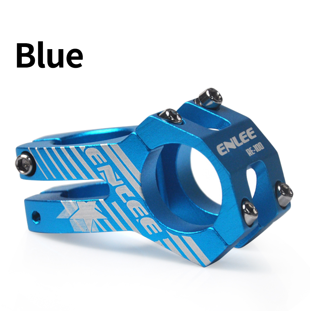 ENLEE Stelo Manubrio Corto Bici 31,8mm 45mm Lega Alluminio 1-1/8" Bici Strada - Foto 16 di 16