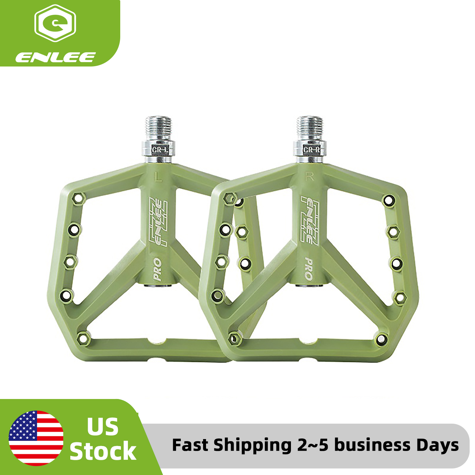 Nylon Pedals Lightweight Widen 9/16inch Du Bearing Pedals