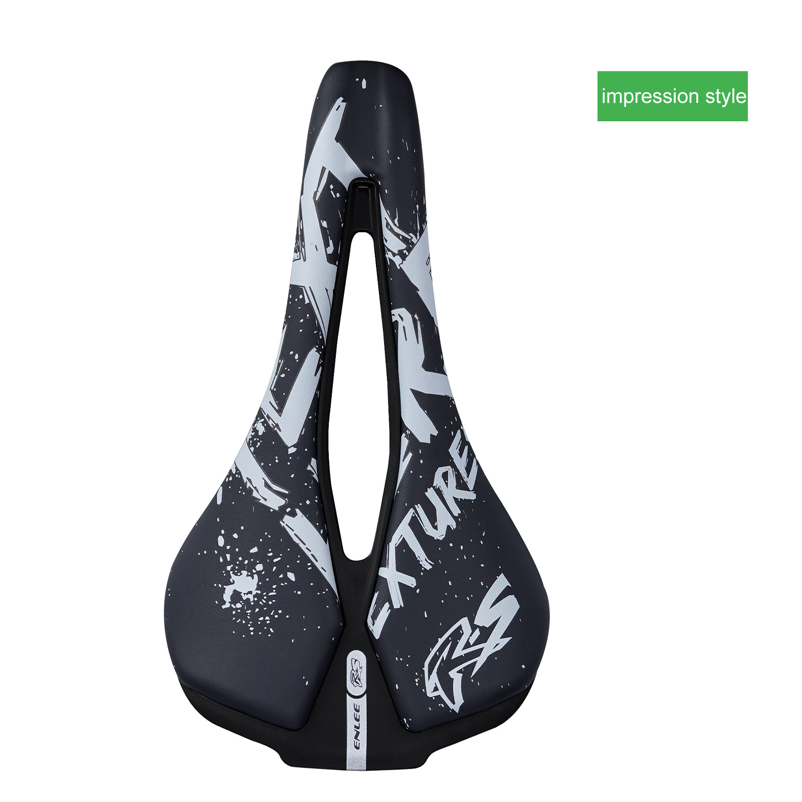 (New) ENLEE Bicycle Cycling PU Leather Saddle Mountain Bike Comfortable Cushion Seat (10.90 USD)