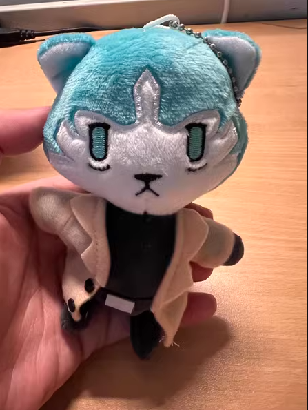 Nuovissima bambola animale Kagemori Michiru Oogami Shirou peluche giocattoli versione Q carina - Foto 10 di 10