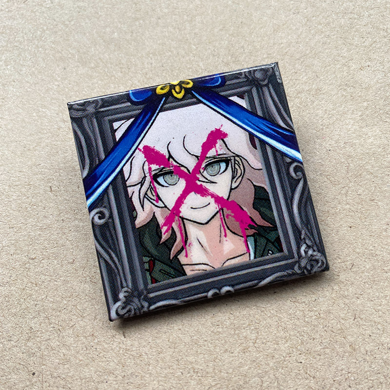 Danganronpa Mikan Tsumiki Enoshima Junko Death Acrylic Badges Model 4X4Cm - Picture 2 of 13