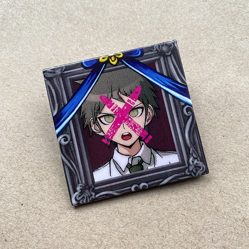 Danganronpa Mikan Tsumiki Enoshima Junko Death Acrylic Badges Model 4X4Cm - Picture 4 of 13