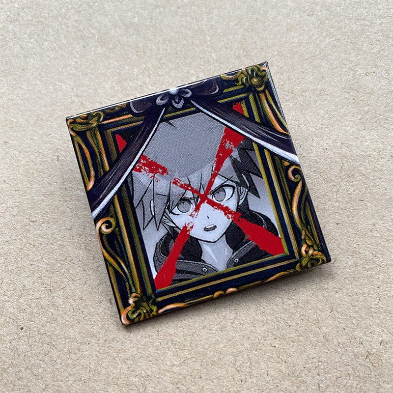 Danganronpa Mikan Tsumiki Enoshima Junko Death Acrylic Badges Model 4X4Cm - Picture 10 of 13