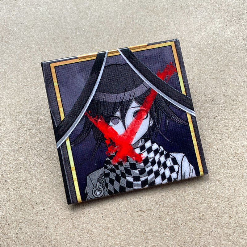 Danganronpa Mikan Tsumiki Enoshima Junko Death Acrylic Badges Model 4X4Cm - Picture 11 of 13