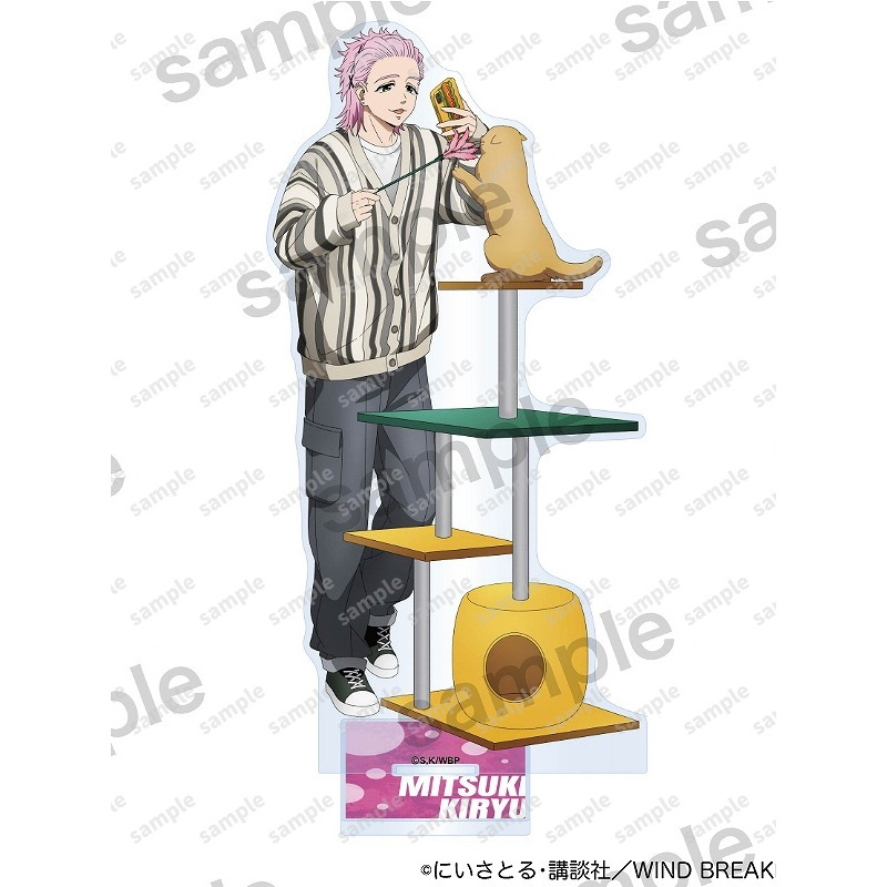 Wind Breaker Sakura Haruka Suo Hayato Hug Cat Acrylic