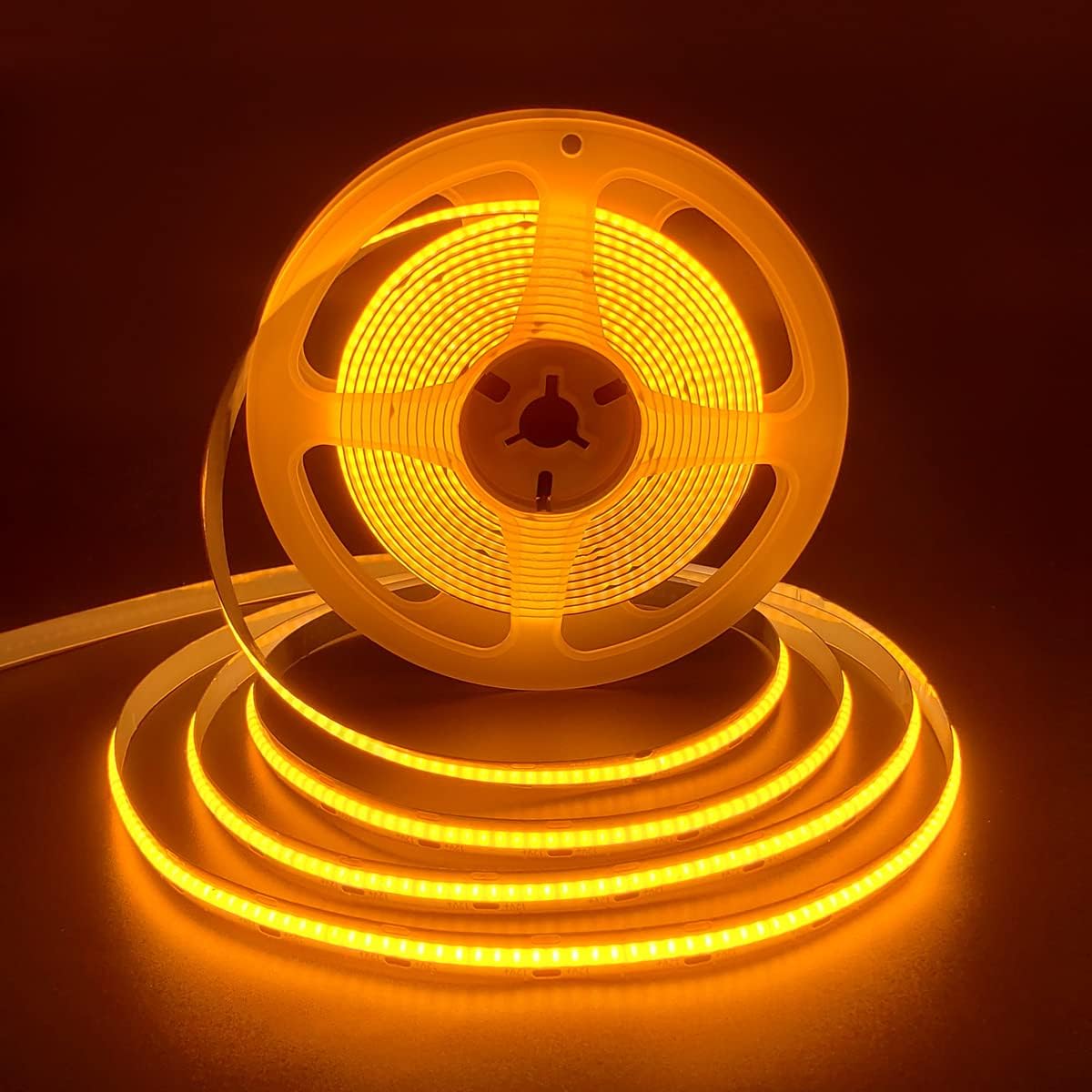 1M 5M 10M COB LED Strip 12V 24V High Density Flexible FOB Led Tape Rope Lights - Picture 26 of 28