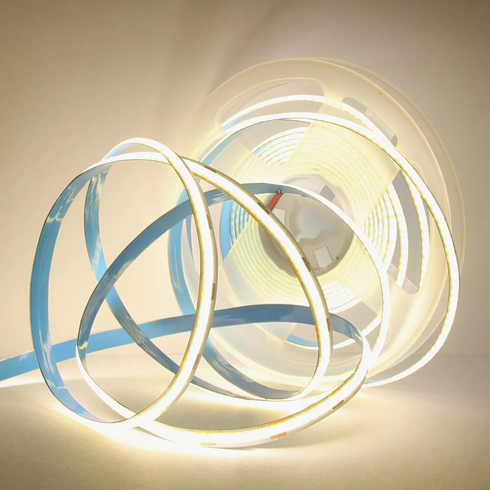 1m~5m COB Led Strip Flexible Tape Lights DC 12V 24V Remote Dimmable Power Supply - Picture 13 of 17