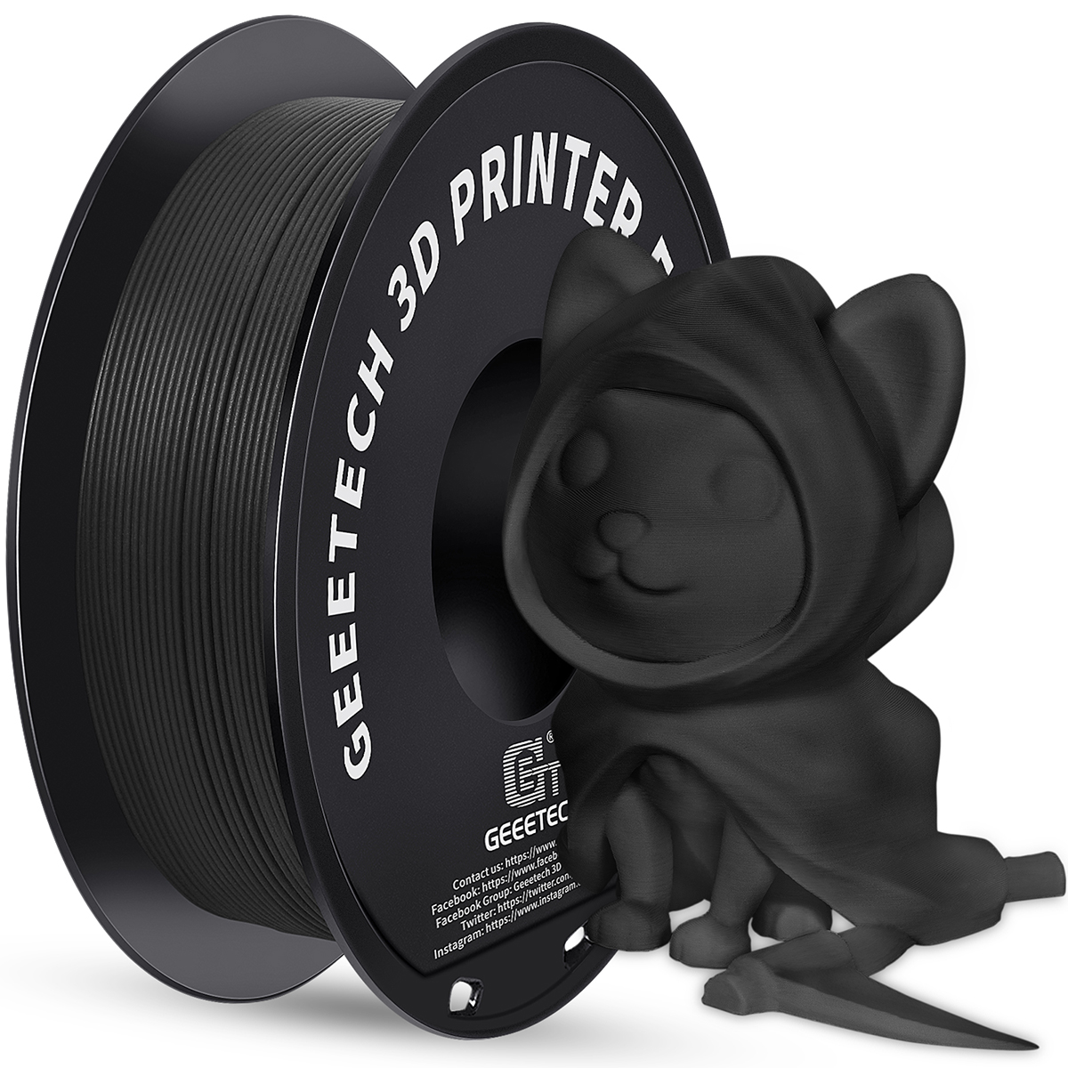 Geeetech Matte PLA 3D Printer Filament 1.75mm 1kg Spool High Quality 14 color US