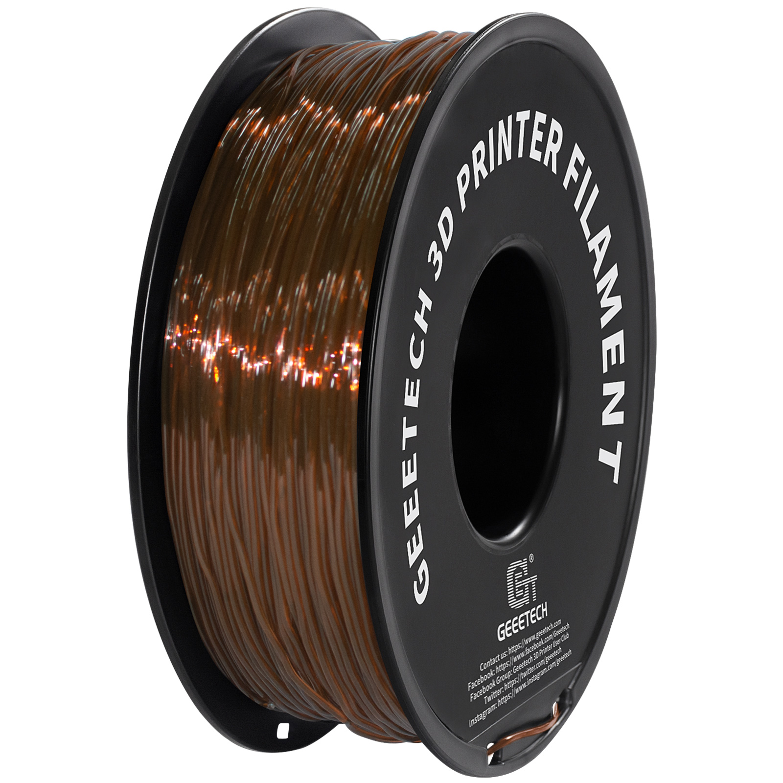 Geeetech 3D Printer TPU Filament 1.75mm 1KG Per Roll 17 Color TPU Consumables - Photo 12/23