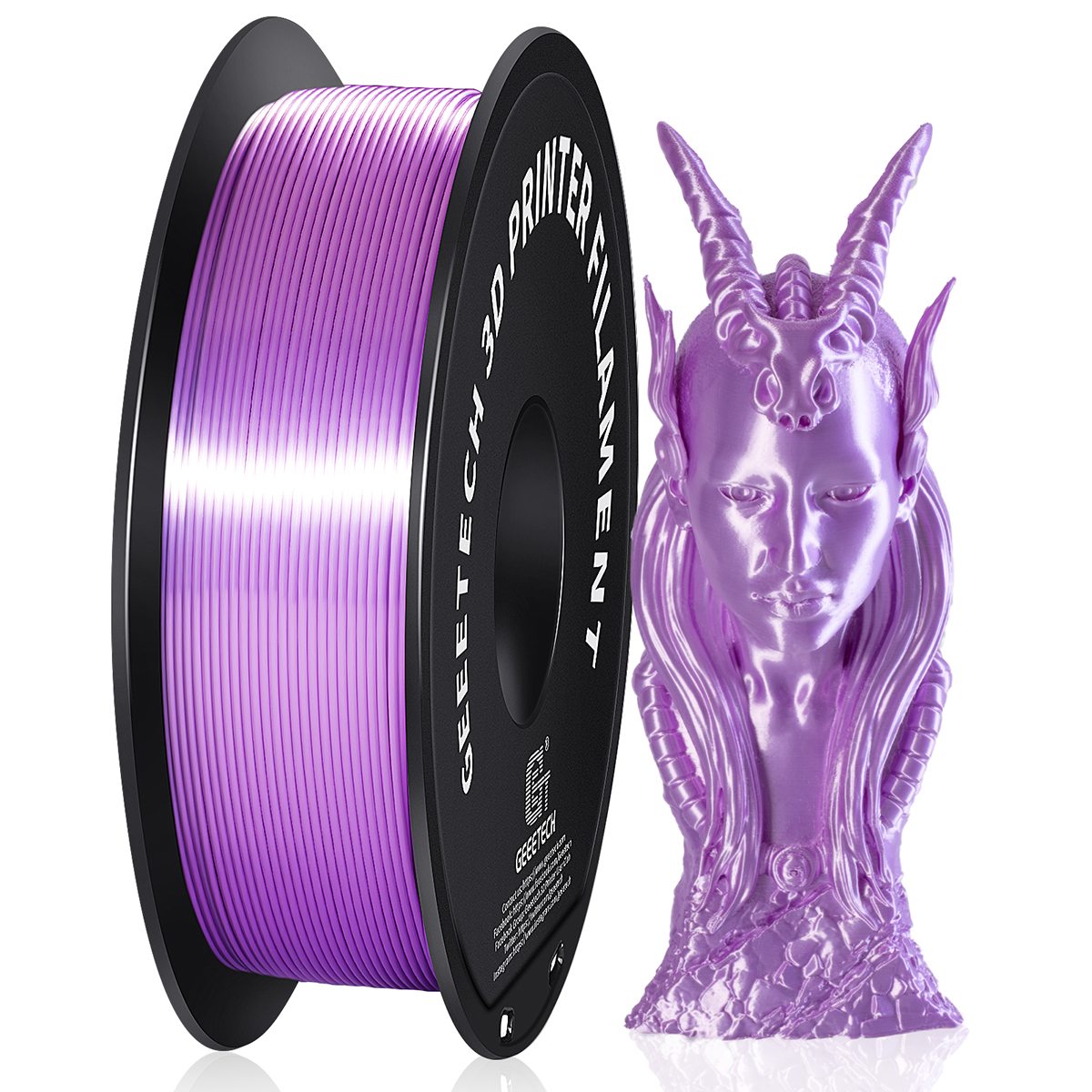 GEEETECH 3D Printer Filament 1KG/roll PLA/ABS+/PETG/TPU/Matte PLA Consumables US