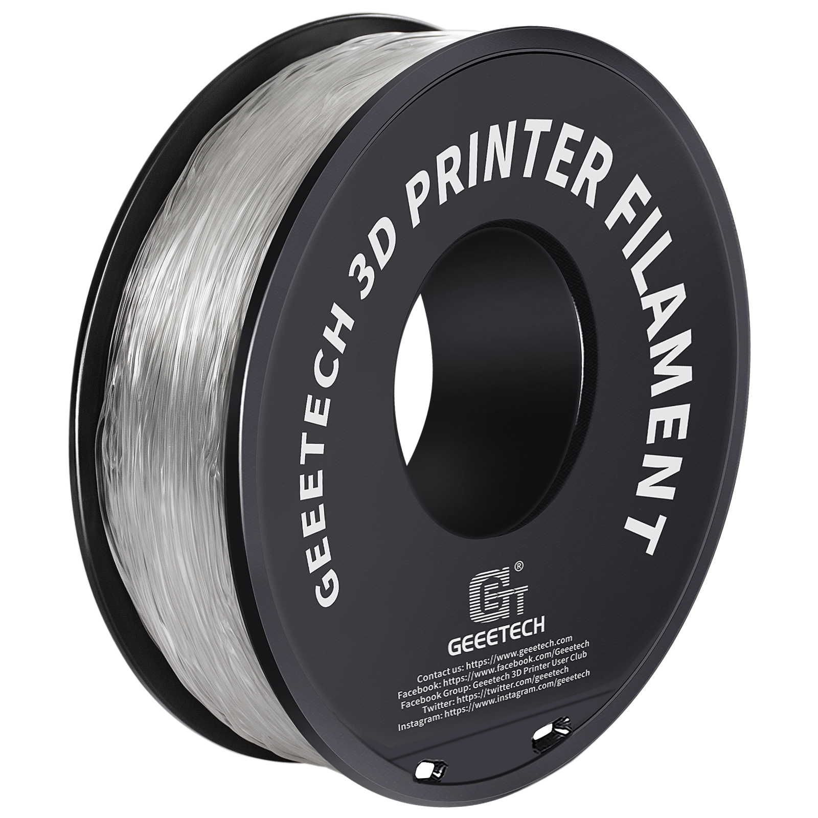 GEEETECH 3D Printer Filament 1KG/roll PLA/ABS+/PETG/TPU/Matte PLA Consumables US