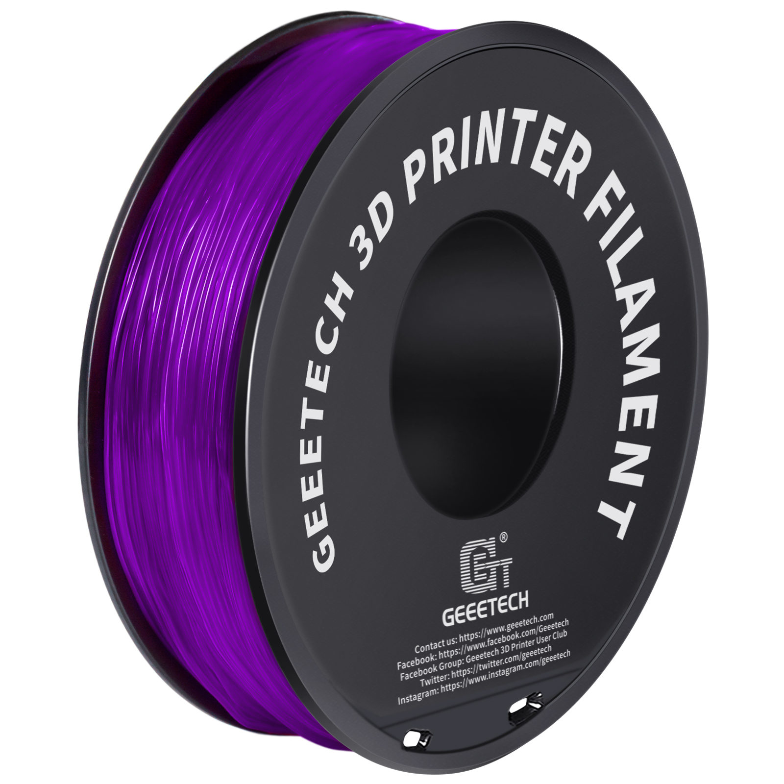 GEEETECH 3D Printer Filament 1KG/roll PLA/ABS+/PETG/TPU/Matte PLA Consumables US