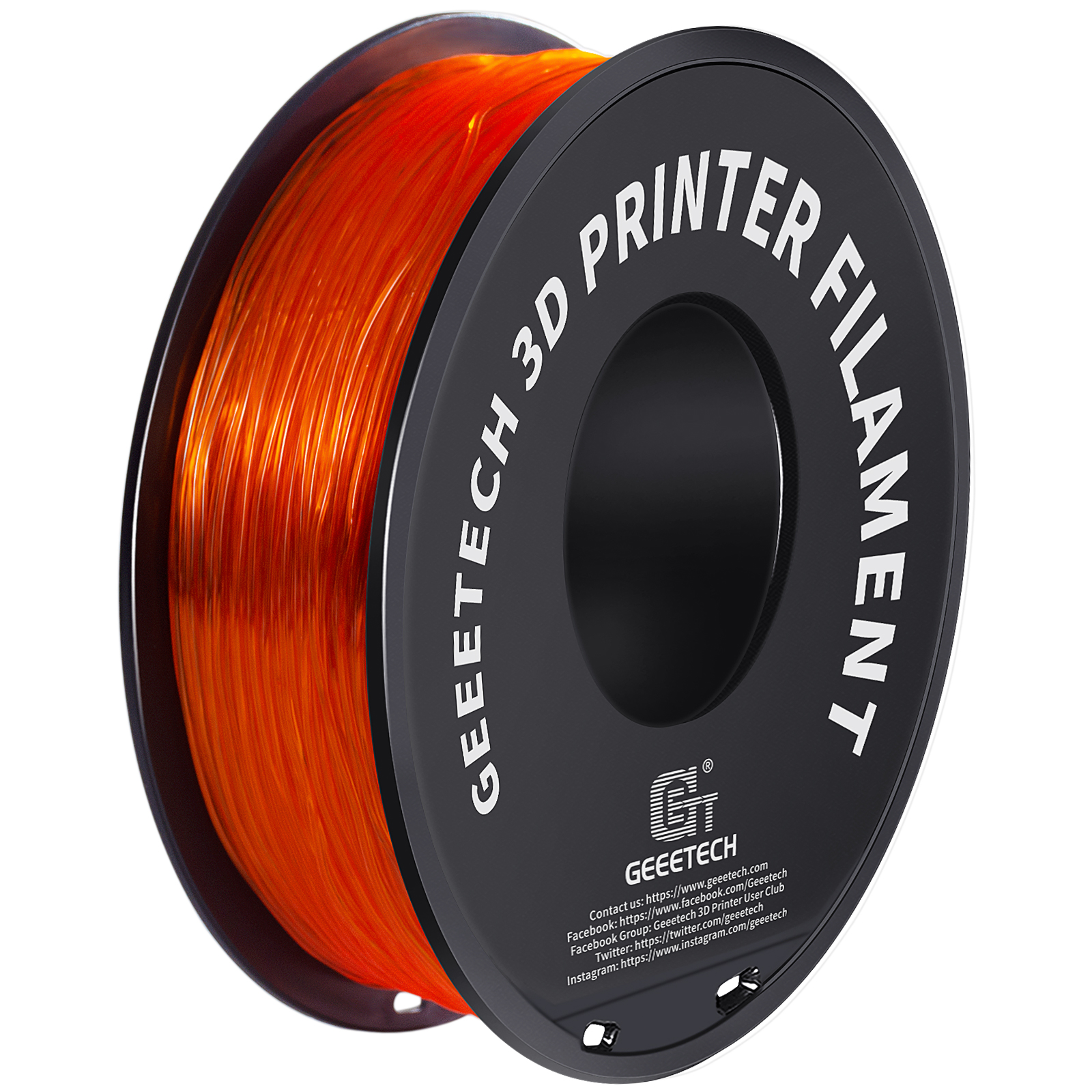 GEEETECH 3D Printer Filament 1KG/roll PLA/ABS+/PETG/TPU/Matte PLA Consumables US