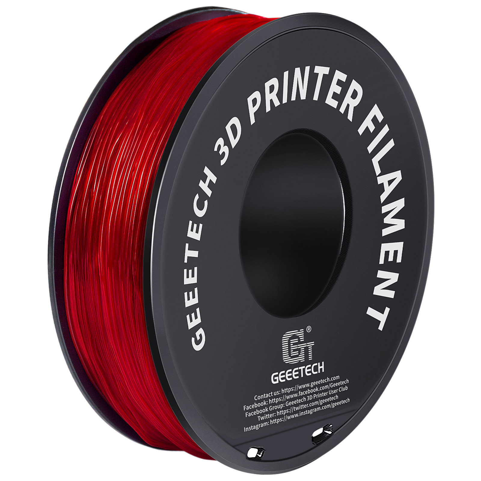 GEEETECH 3D Printer Filament 1KG/roll PLA/ABS+/PETG/TPU/Matte PLA Consumables US