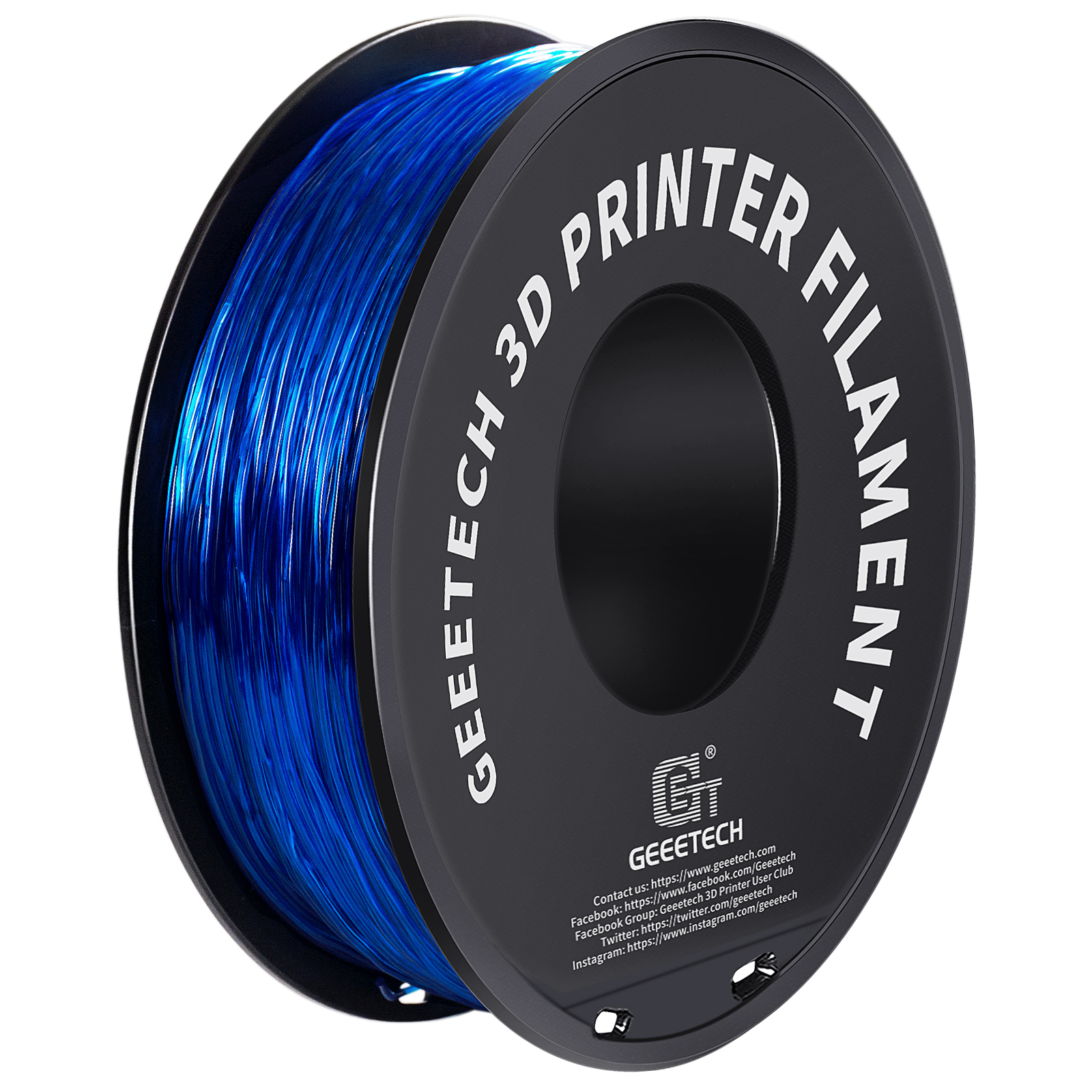 GEEETECH 3D Printer Filament 1KG/roll PLA/ABS+/PETG/TPU/Matte PLA Consumables US