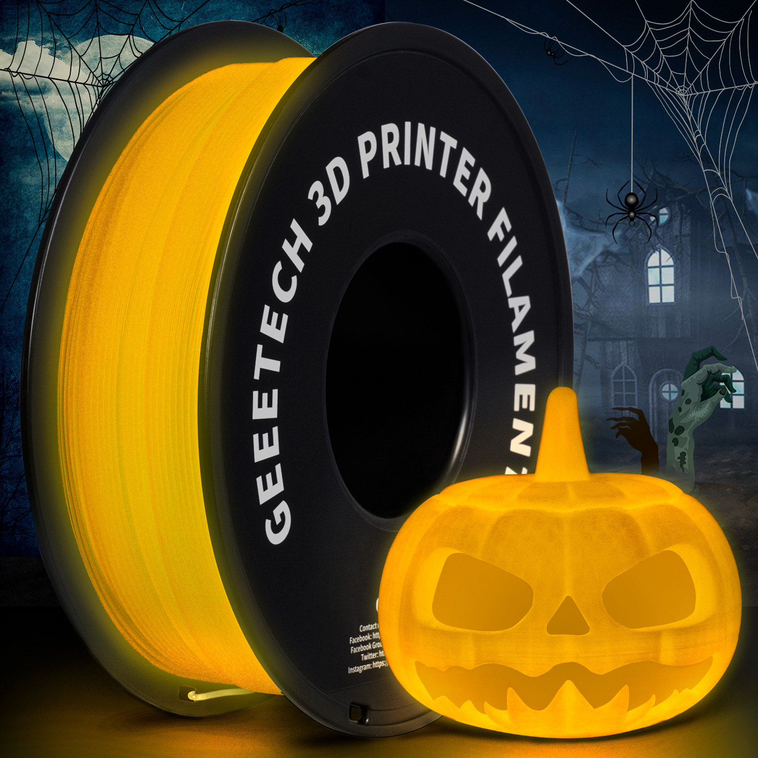 GEEETECH 3D Printer Filament 1KG/roll PLA/ABS+/PETG/TPU/Matte PLA Consumables US