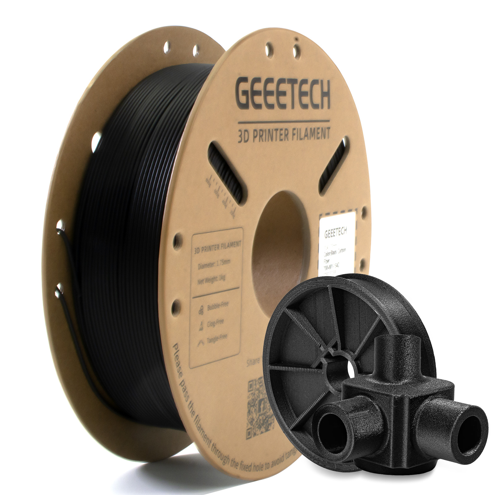 GEEETECH 3D Printer Filament 1KG/roll PLA/ABS+/PETG/TPU/Matte PLA Consumables US