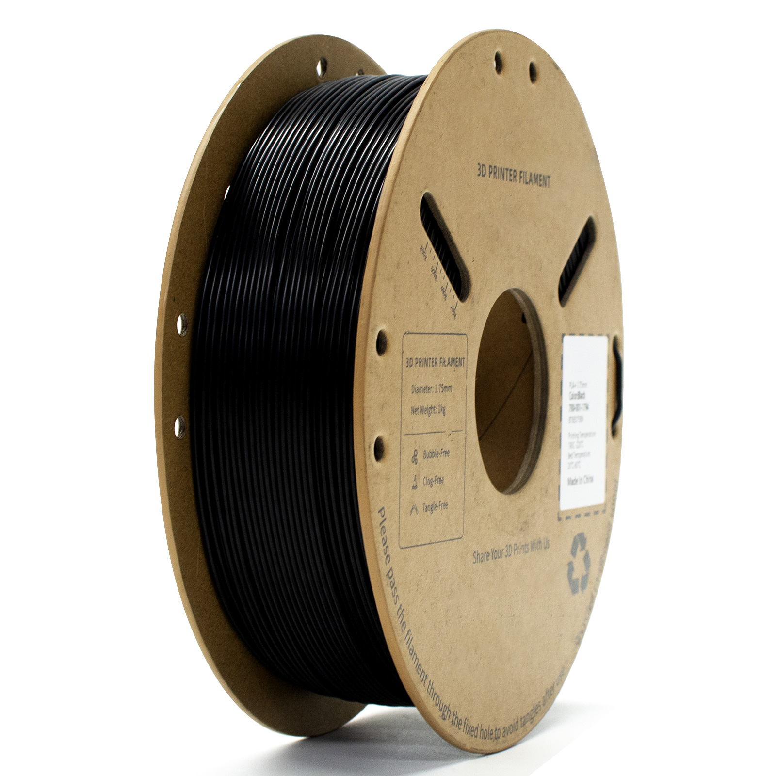 GEEETECH 3D Printer Filament PLA/ABS+/PETG/TPU/Resin 1.75mm 1KG/roll Multicolo