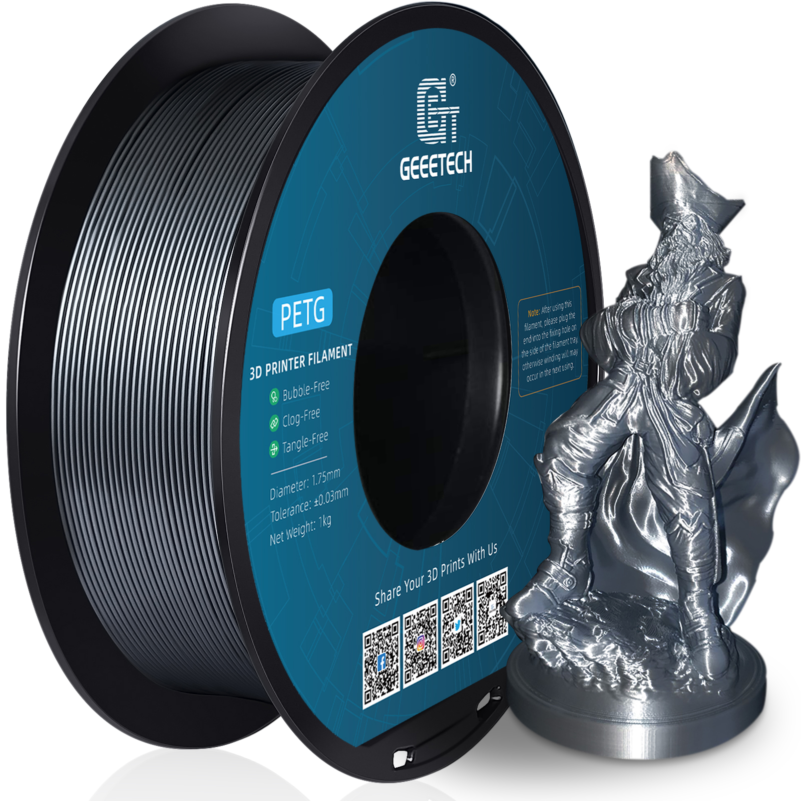 【Buy 3 get 1 free, Add 4】Geeetech 3D Printer Filaments PLA/PETG/ABS+/TPU/Resin - Picture 169 of 193