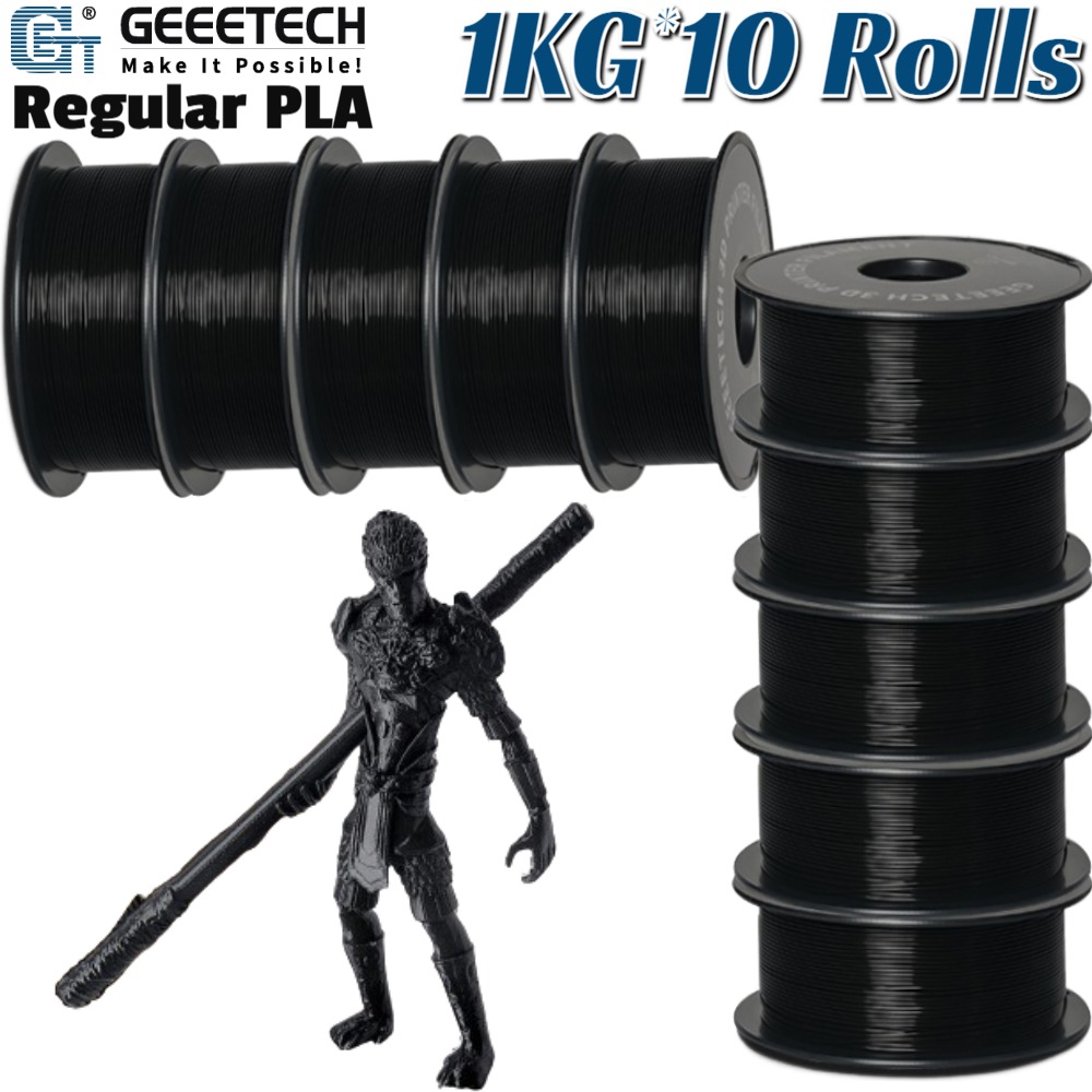 10KG Geeetech Filamenti 3D 1kg/rotolo Regolare PLA 1,75mm PLA Consumabili di Precisione - Foto 43 di 43