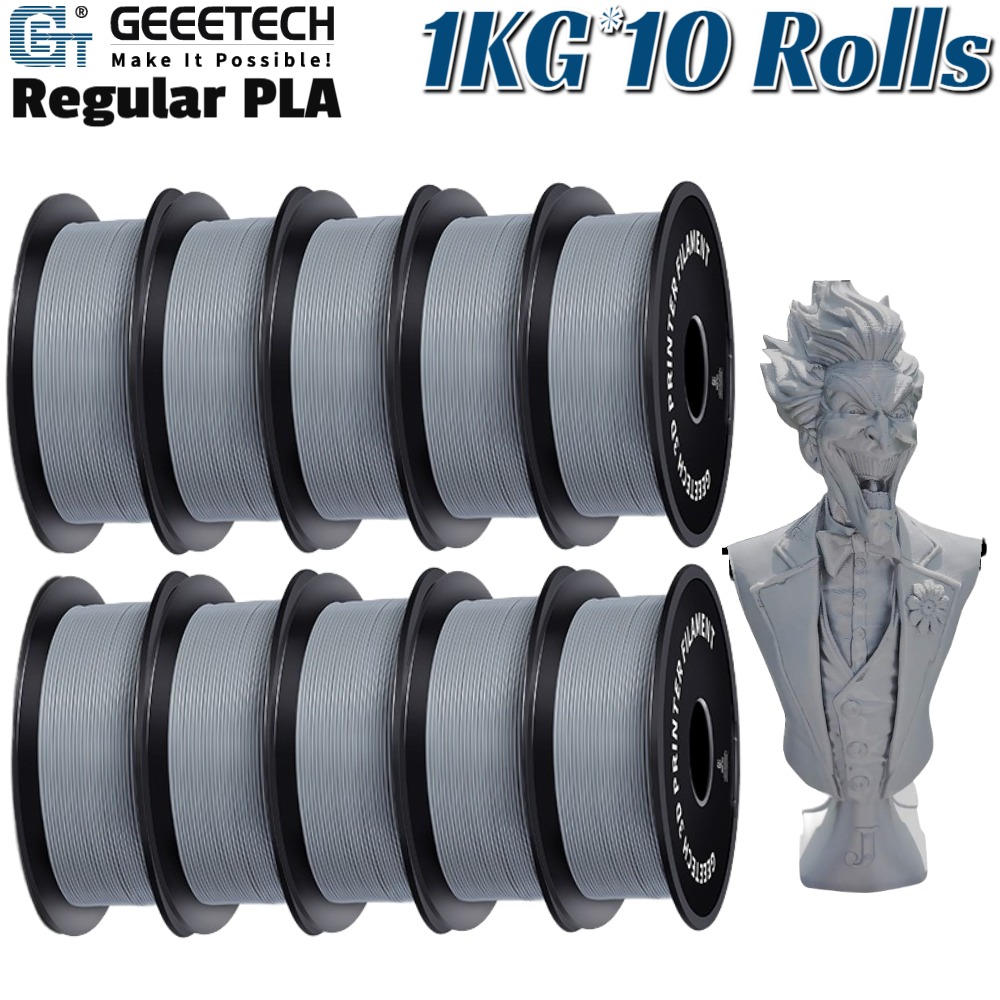 10KG Geeetech Filamenti 3D 1kg/rotolo Regolare PLA 1,75mm PLA Consumabili di Precisione - Foto 41 di 43
