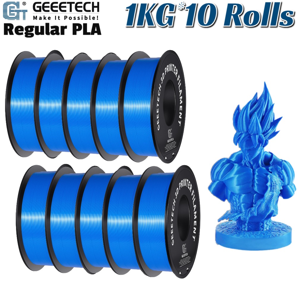 10KG Geeetech Filamenti 3D 1kg/rotolo Regolare PLA 1,75mm PLA Consumabili di Precisione - Foto 39 di 43