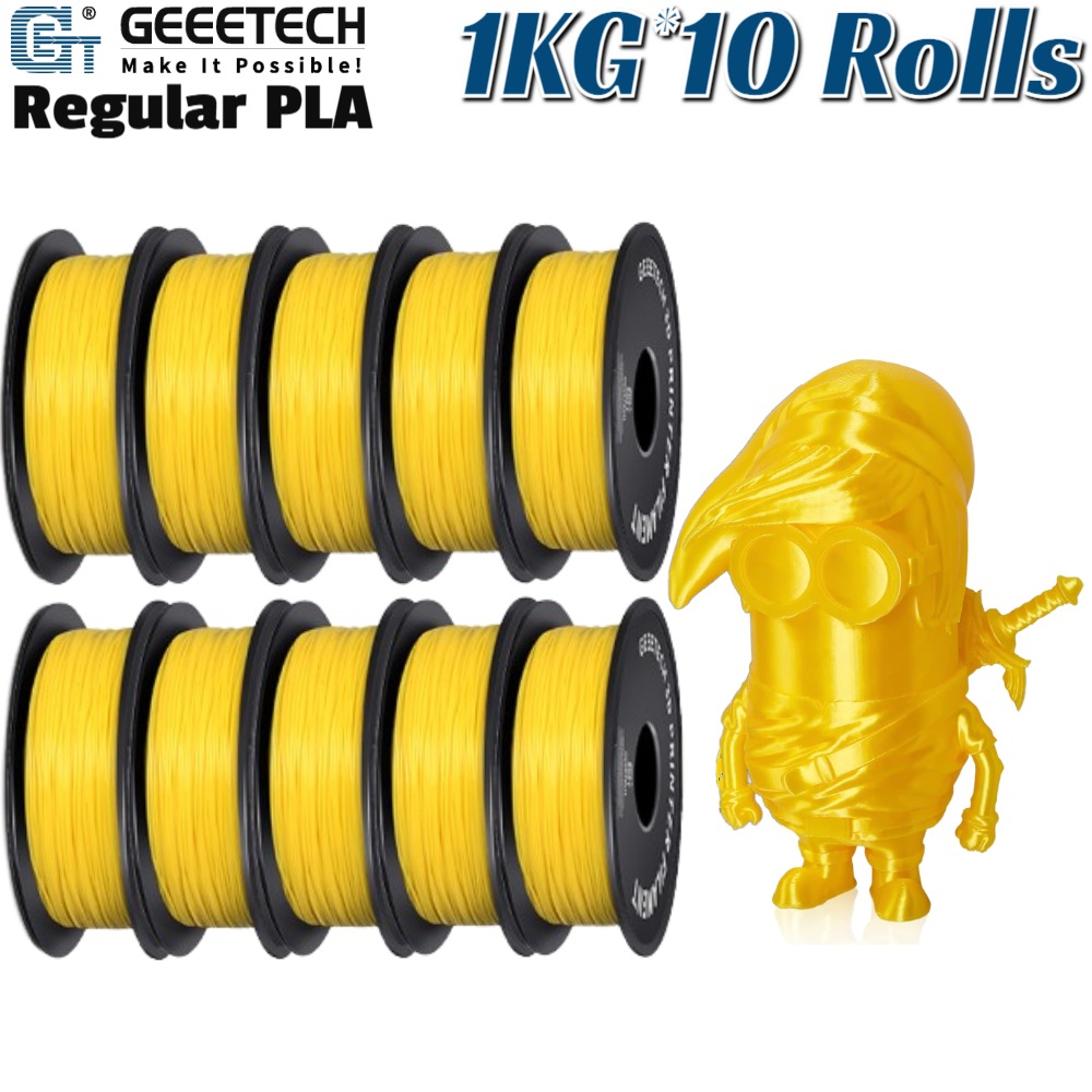 10KG Geeetech Filamenti 3D 1kg/rotolo Regolare PLA 1,75mm PLA Consumabili di Precisione - Foto 38 di 43