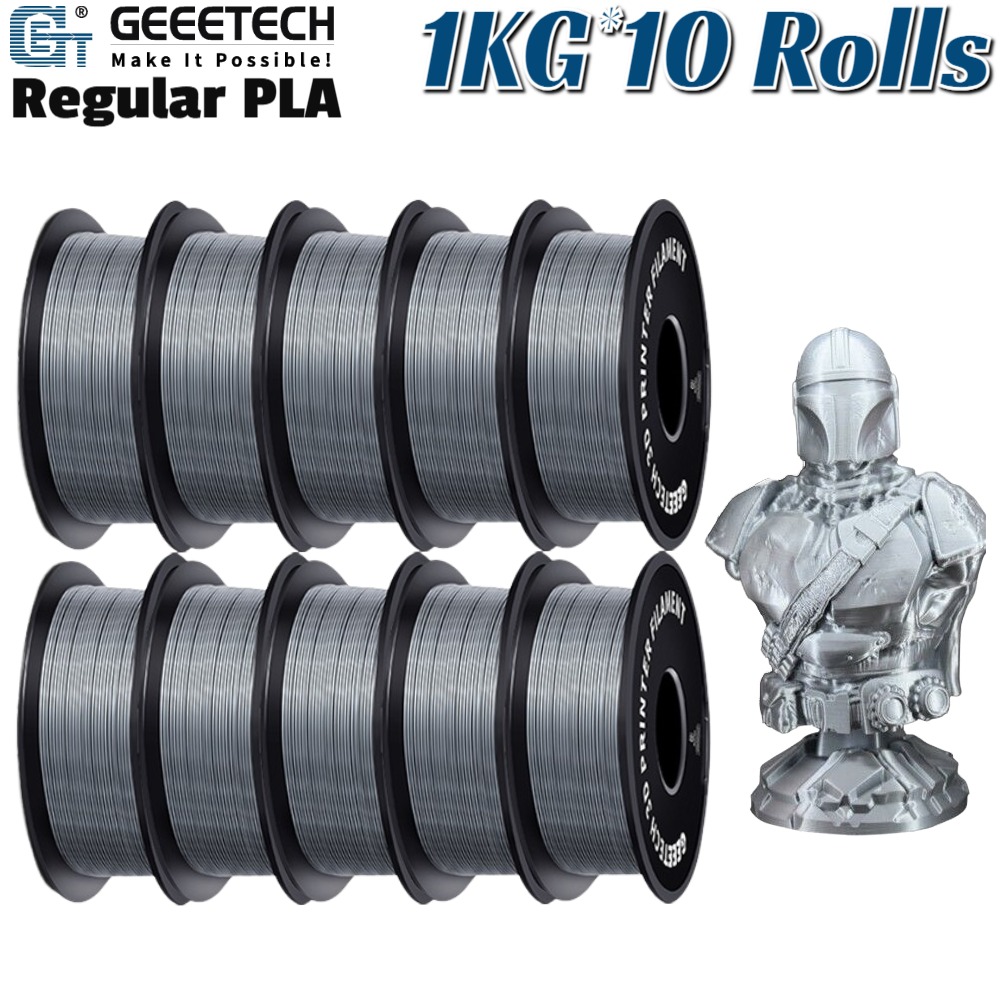 10KG Geeetech Filamenti 3D 1kg/rotolo Regolare PLA 1,75mm PLA Consumabili di Precisione - Foto 36 di 43
