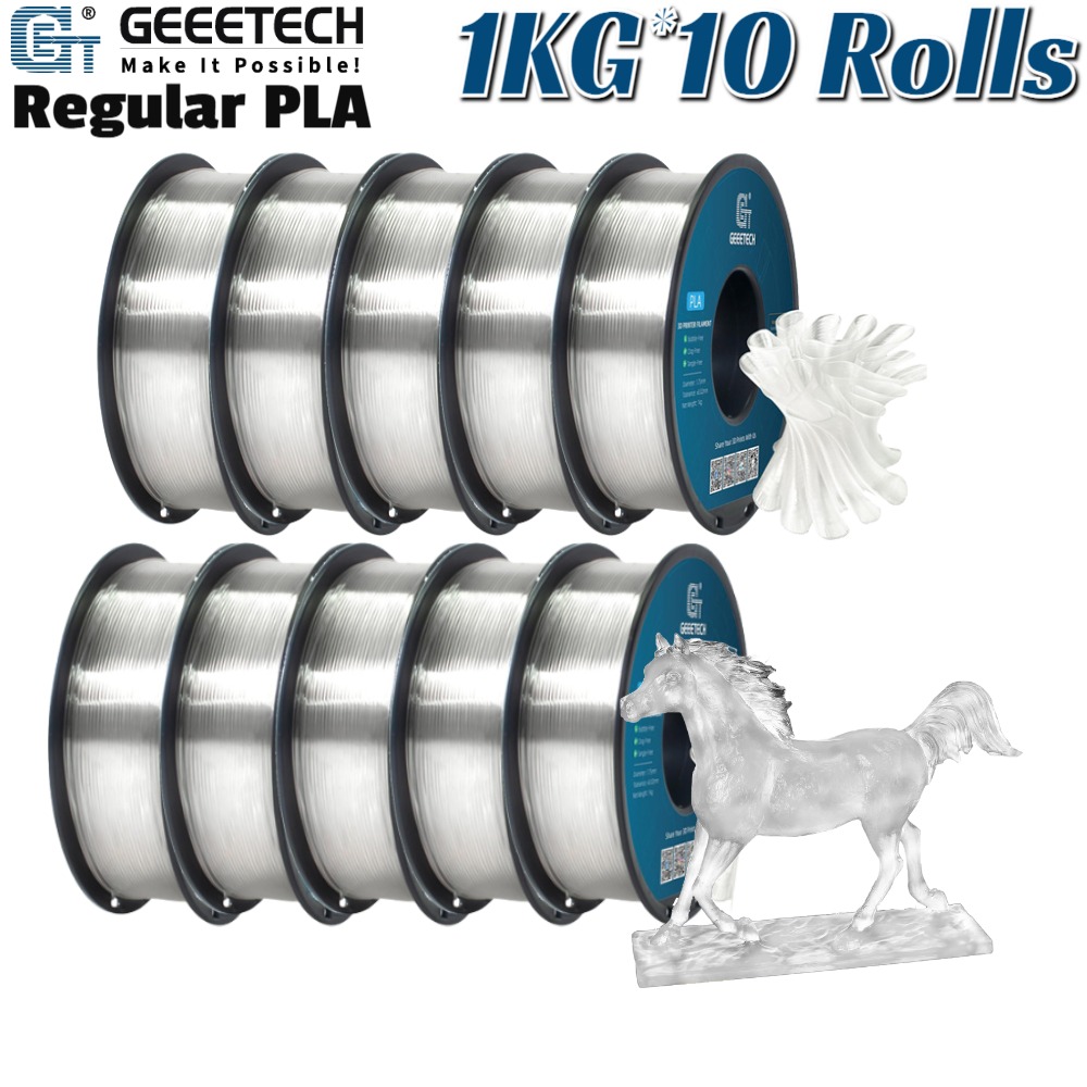 10KG Geeetech Filamenti 3D 1kg/rotolo Regolare PLA 1,75mm PLA Consumabili di Precisione - Foto 32 di 43
