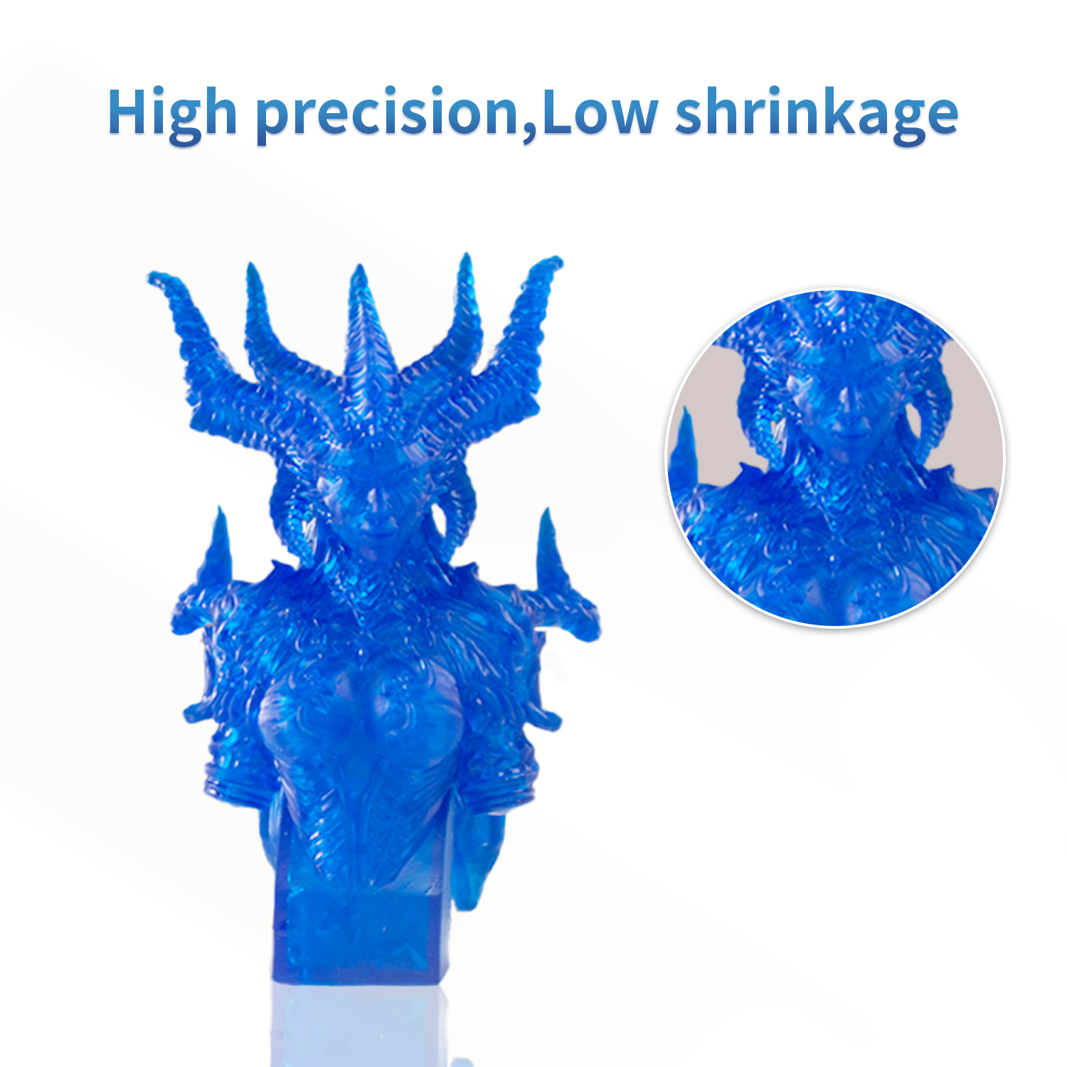 Giantarm Żywica 3D Drukarka Żywica zmywalna wodą 1KG 405nm UV Żywica wielokolorowa - Zdjęcie 44 z 57