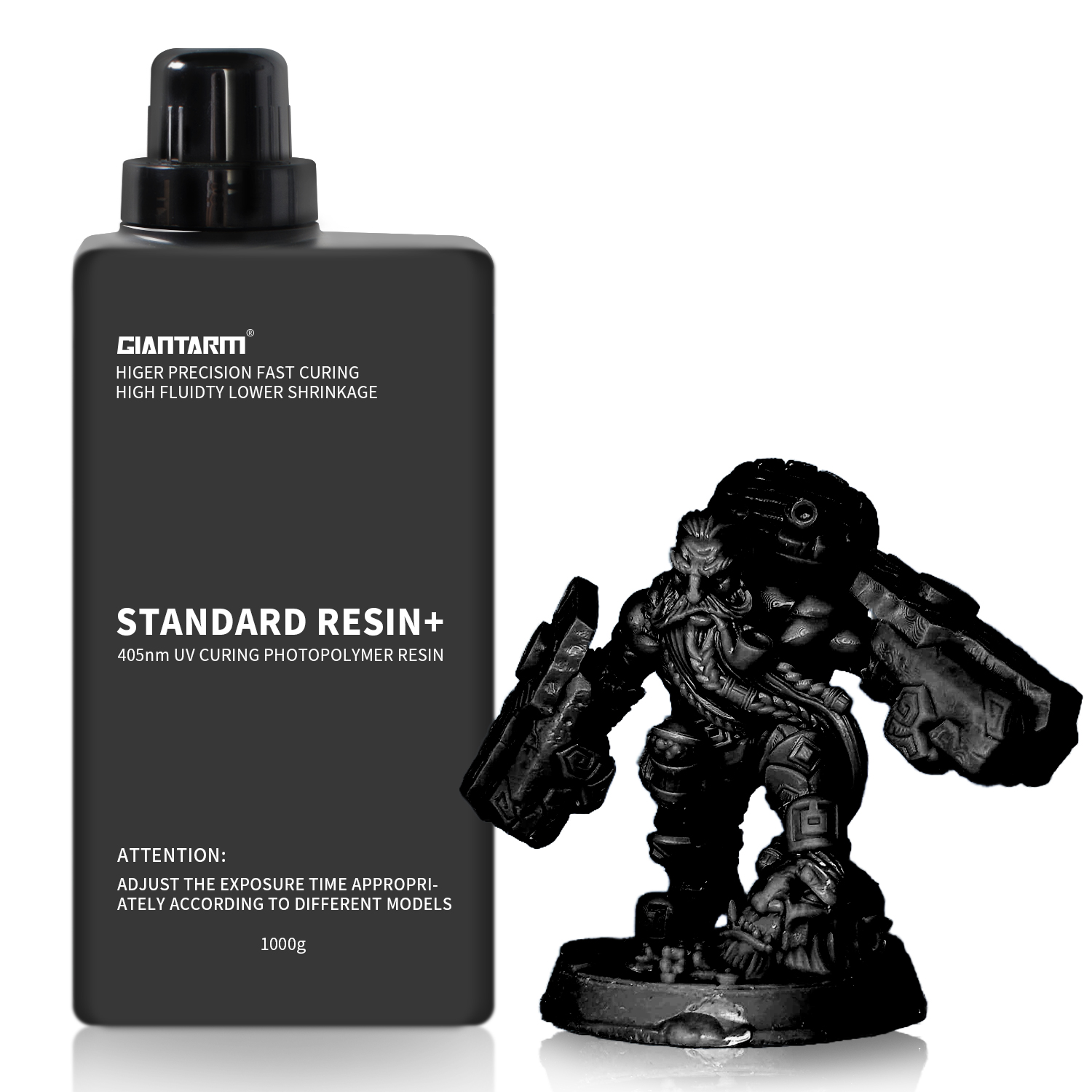Giantarm Standard Resin 1kg 405nm Photopolymer Harz Für LCD/DLP Harz 3D Drucker - Bild 10 von 57