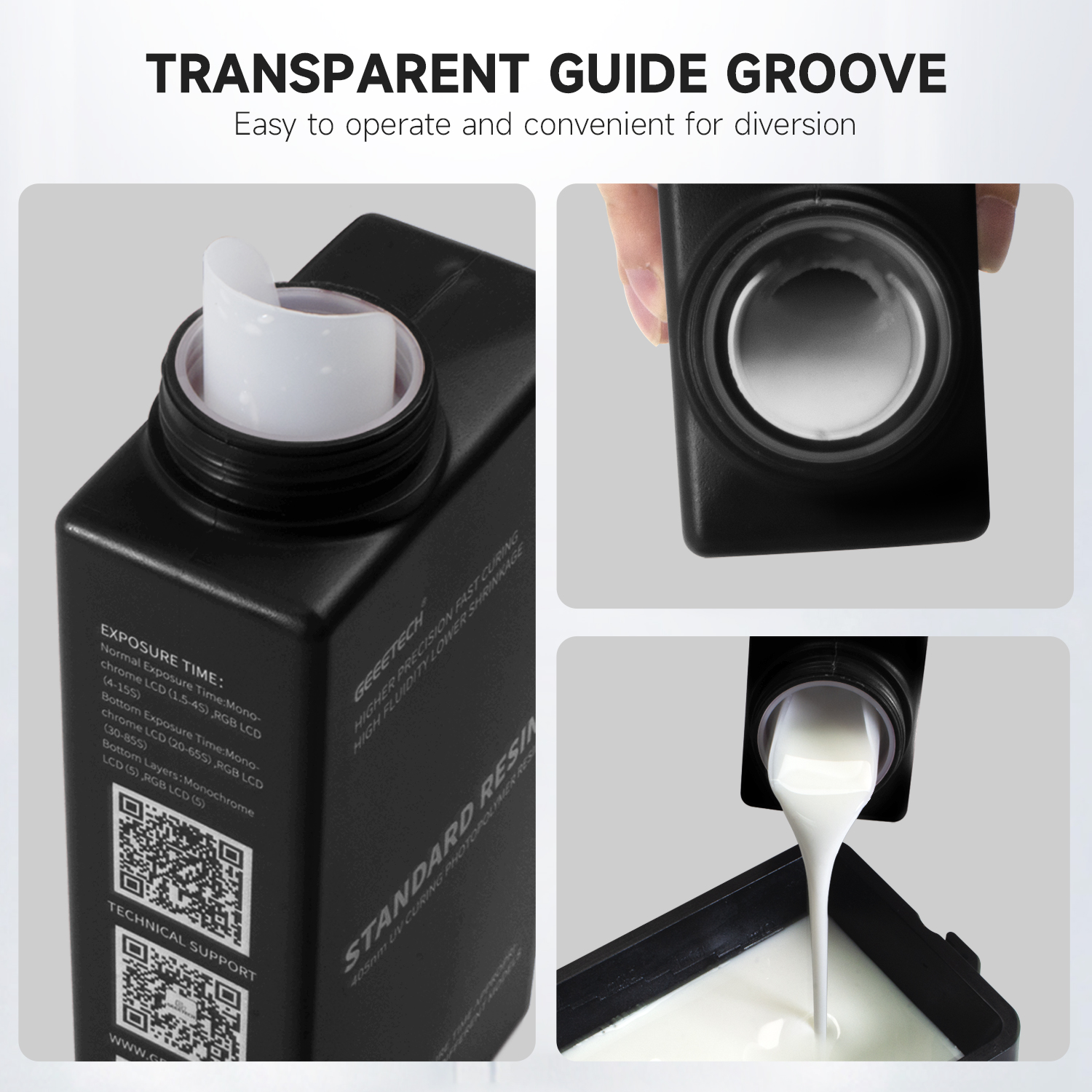 Giantarm Standard Resin 1kg 405nm Photopolymer Harz Für LCD/DLP Harz 3D Drucker - Bild 22 von 57