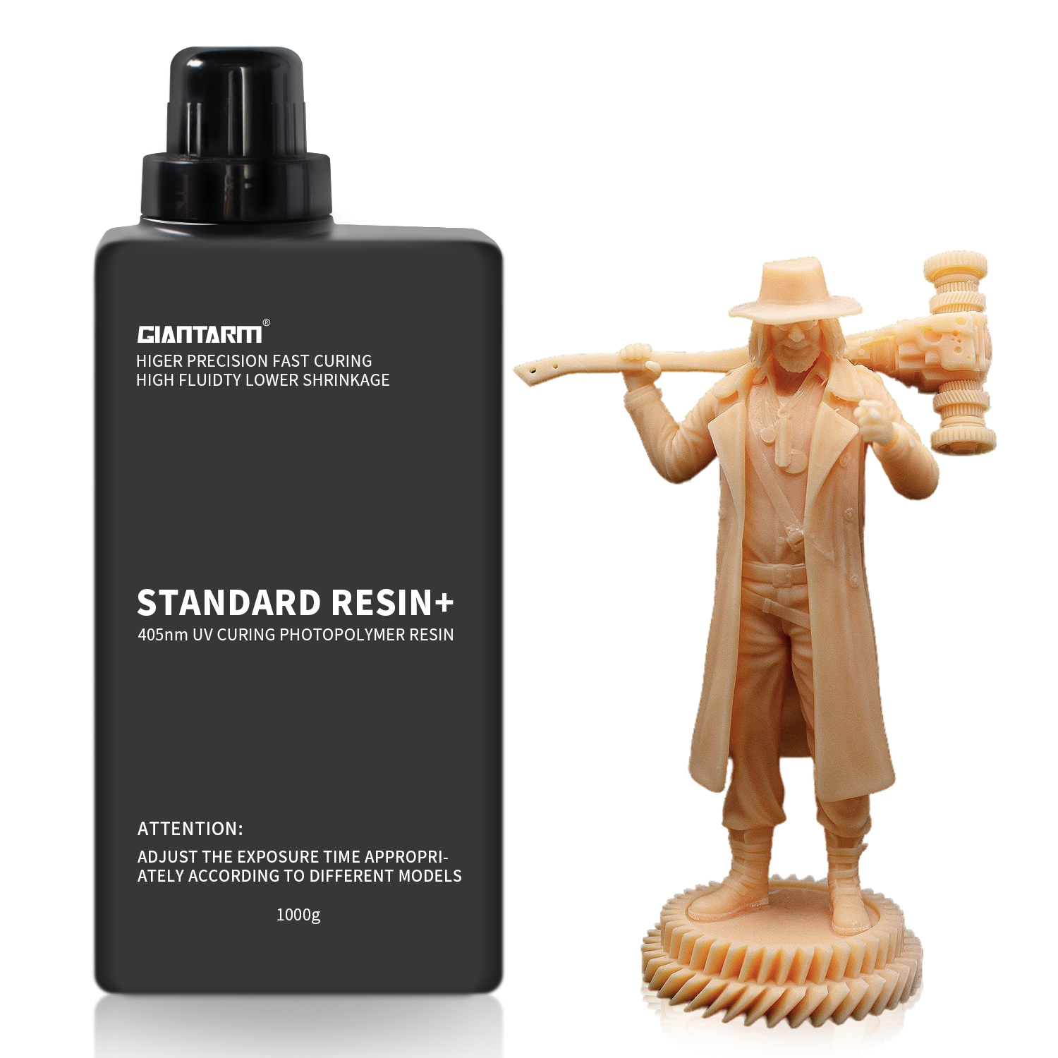 Giantarm Standard Resin 1kg 405nm Photopolymer Harz Für LCD/DLP Harz 3D Drucker - Bild 26 von 57
