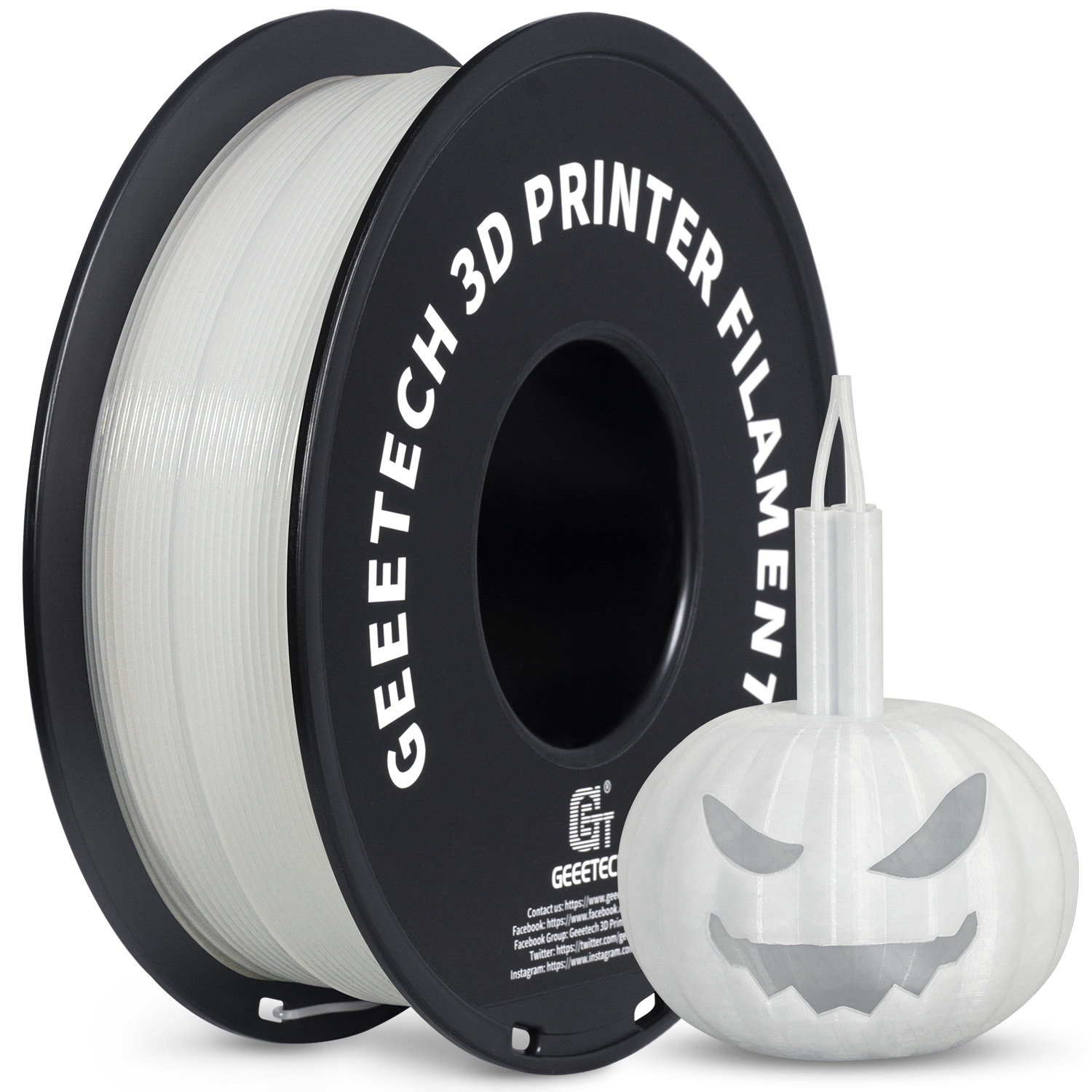 NEW GEEETECH 3D Printer Filament 1.75MM 1KG PLA/TPU/ABS+/PETG/Silk/Matte/HS-PLA - Afbeelding 76 van 298