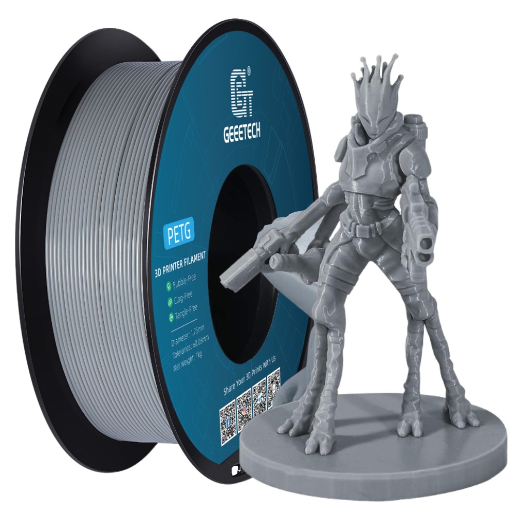 NEW GEEETECH 3D Printer Filament 1.75MM 1KG PLA/TPU/ABS+/PETG/Silk/Matte/HS-PLA - Afbeelding 106 van 298