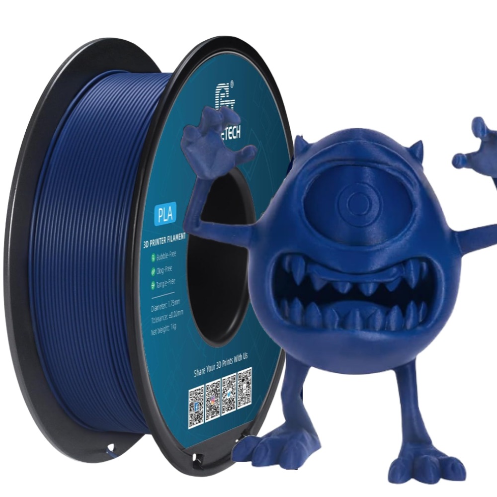 NEW GEEETECH 3D Printer Filament 1.75MM 1KG PLA/TPU/ABS+/PETG/Silk/Matte/HS-PLA - Afbeelding 132 van 298