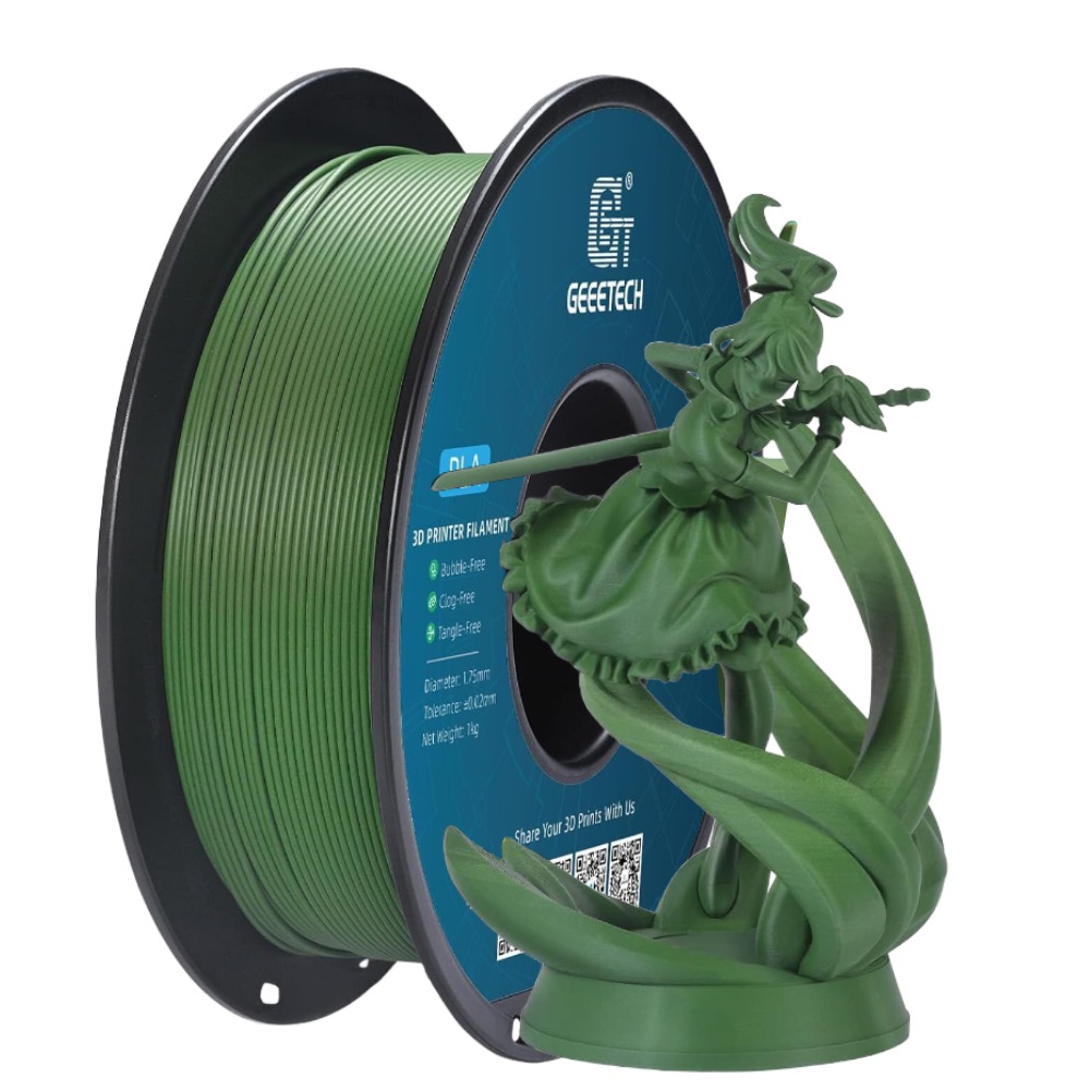NEW GEEETECH 3D Printer Filament 1.75MM 1KG PLA/TPU/ABS+/PETG/Silk/Matte/HS-PLA - Afbeelding 133 van 298