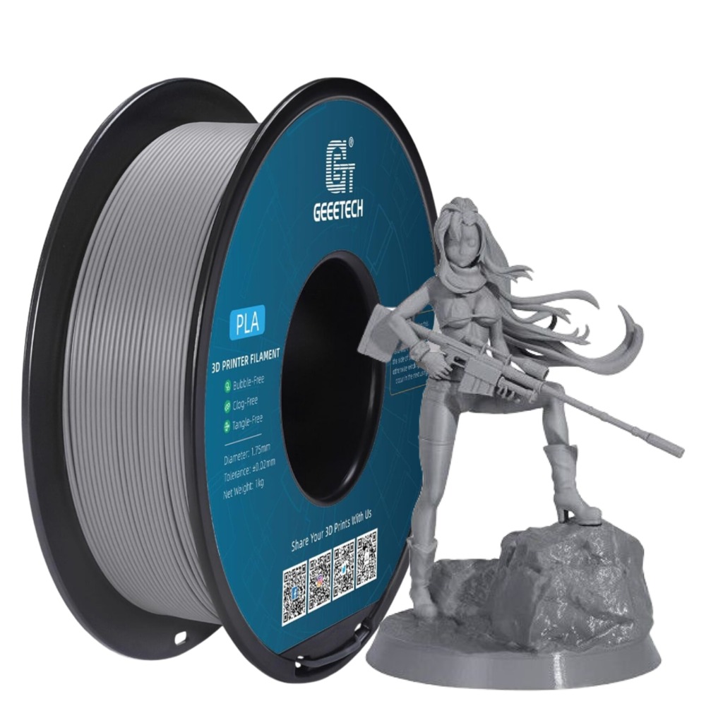 NEW GEEETECH 3D Printer Filament 1.75MM 1KG PLA/TPU/ABS+/PETG/Silk/Matte/HS-PLA - Afbeelding 135 van 298