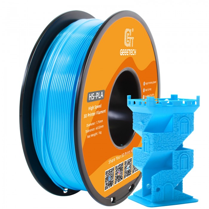 NEW GEEETECH 3D Printer Filament 1.75MM 1KG PLA/TPU/ABS+/PETG/Silk/Matte/HS-PLA - Afbeelding 158 van 298
