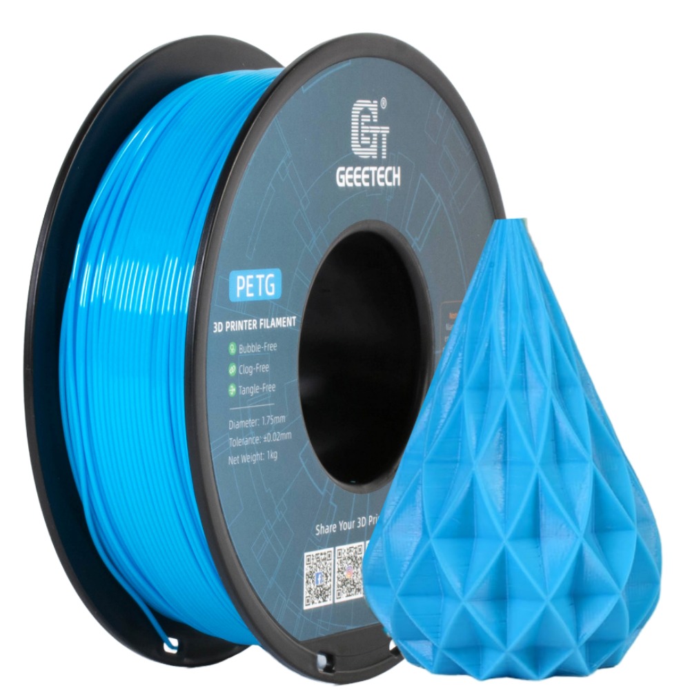NEW GEEETECH 3D Printer Filament 1.75MM 1KG PLA/TPU/ABS+/PETG/Silk/Matte/HS-PLA - Afbeelding 166 van 298