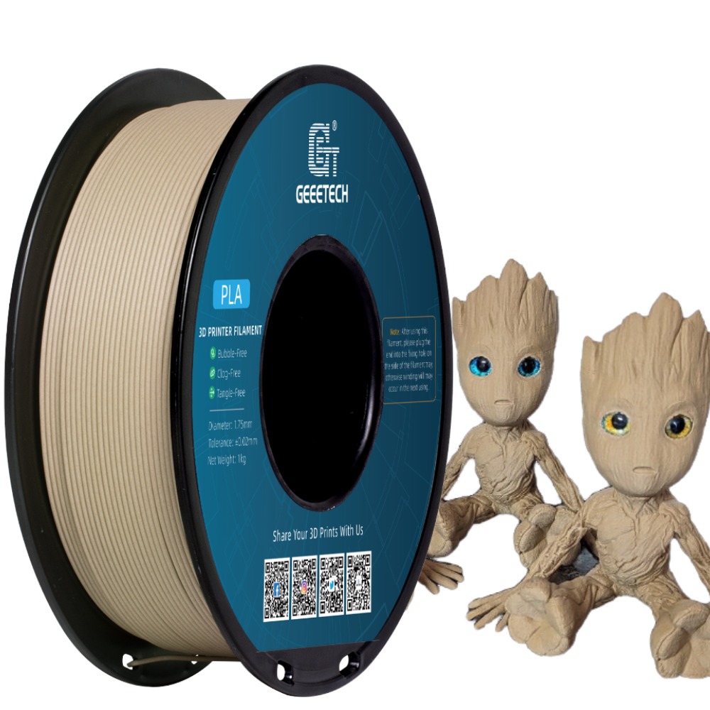 NEW GEEETECH 3D Printer Filament 1.75MM 1KG PLA/TPU/ABS+/PETG/Silk/Matte/HS-PLA - Afbeelding 171 van 298