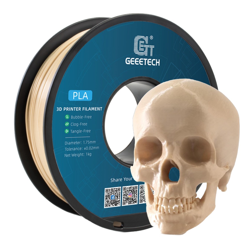 NEW GEEETECH 3D Printer Filament 1.75MM 1KG PLA/TPU/ABS+/PETG/Silk/Matte/HS-PLA - Afbeelding 242 van 298
