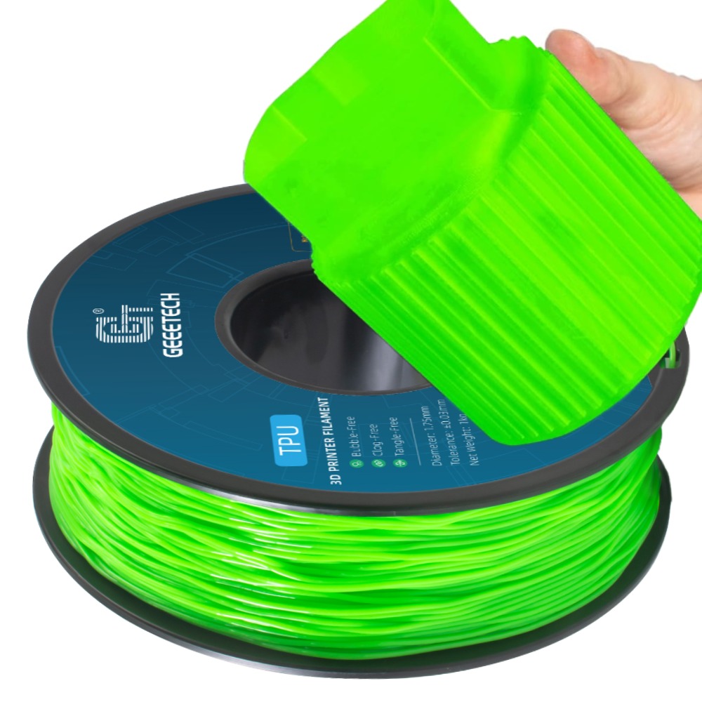 NEW GEEETECH 3D Printer Filament 1.75MM 1KG PLA/TPU/ABS+/PETG/Silk/Matte/HS-PLA - Afbeelding 244 van 298