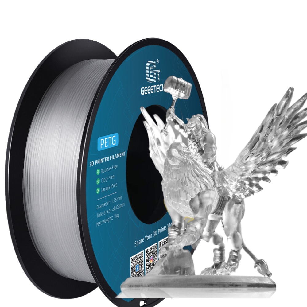 NEW GEEETECH 3D Printer Filament 1.75MM 1KG PLA/TPU/ABS+/PETG/Silk/Matte/HS-PLA - Afbeelding 280 van 298