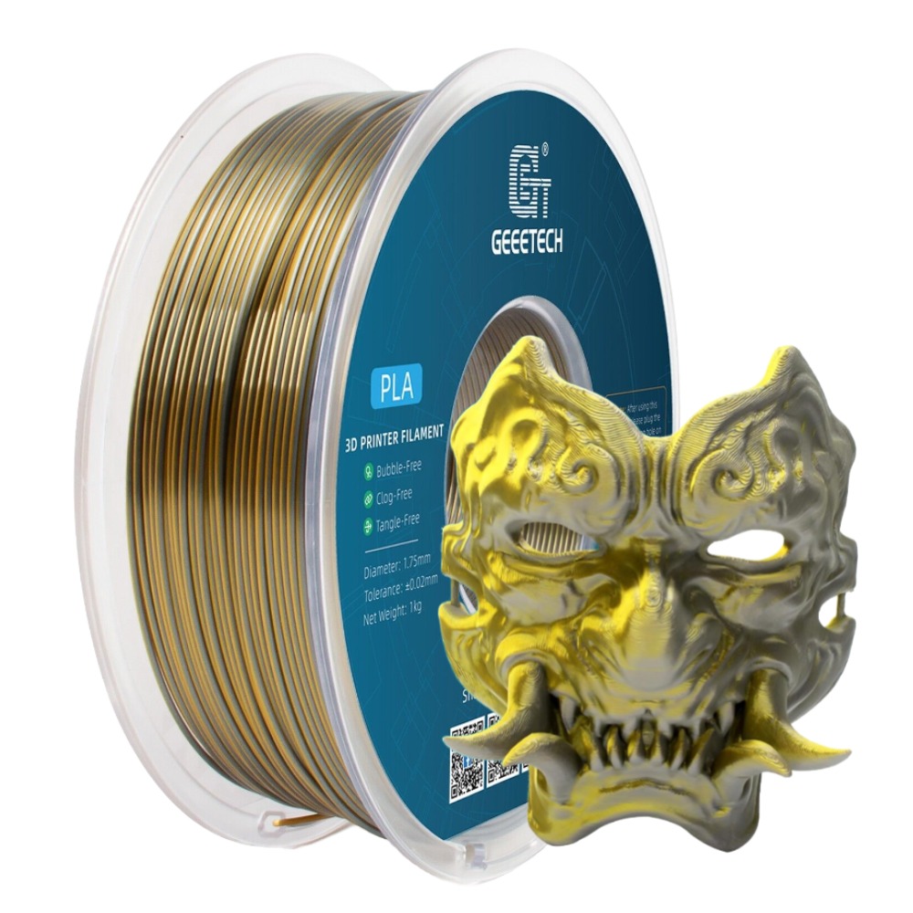 NEW GEEETECH 3D Printer Filament 1.75MM 1KG PLA/TPU/ABS+/PETG/Silk/Matte/HS-PLA - Afbeelding 140 van 298