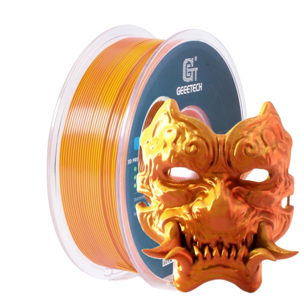 NEW GEEETECH 3D Printer Filament 1.75MM 1KG PLA/TPU/ABS+/PETG/Silk/Matte/HS-PLA - Afbeelding 145 van 298