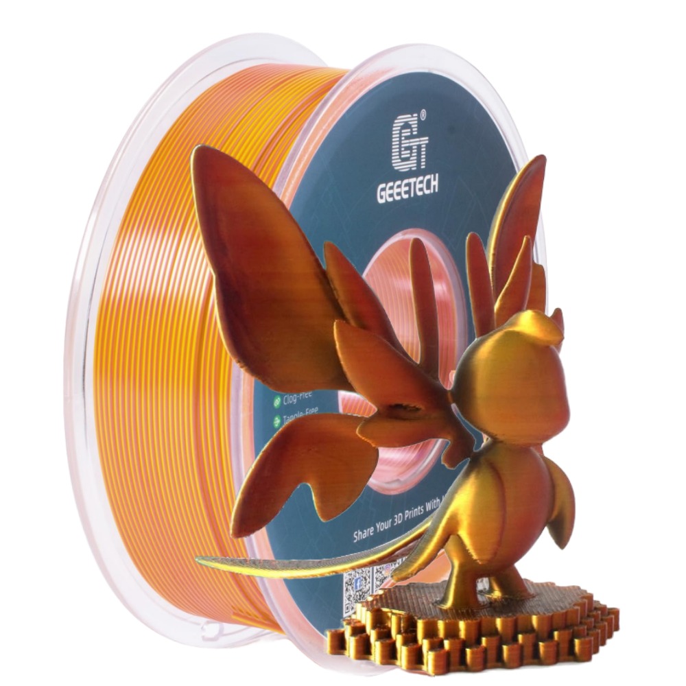 NEW GEEETECH 3D Printer Filament 1.75MM 1KG PLA/TPU/ABS+/PETG/Silk/Matte/HS-PLA - Afbeelding 147 van 298