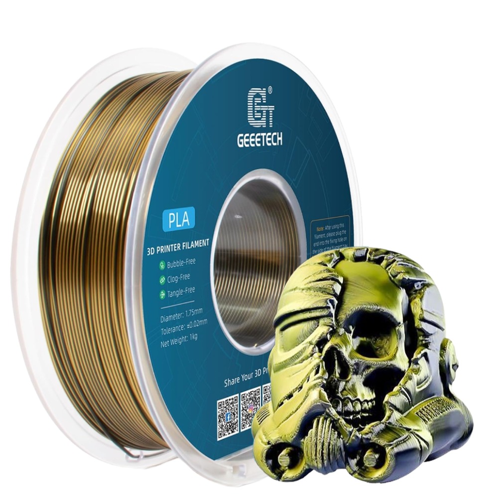 NEW GEEETECH 3D Printer Filament 1.75MM 1KG PLA/TPU/ABS+/PETG/Silk/Matte/HS-PLA - Afbeelding 177 van 298