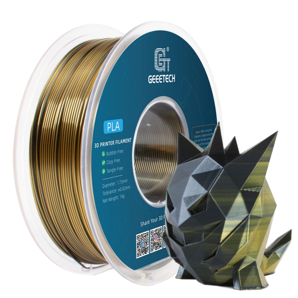 NEW GEEETECH 3D Printer Filament 1.75MM 1KG PLA/TPU/ABS+/PETG/Silk/Matte/HS-PLA - Afbeelding 179 van 298